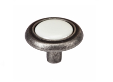 כפתור פורצלן 340 מושחר חלק