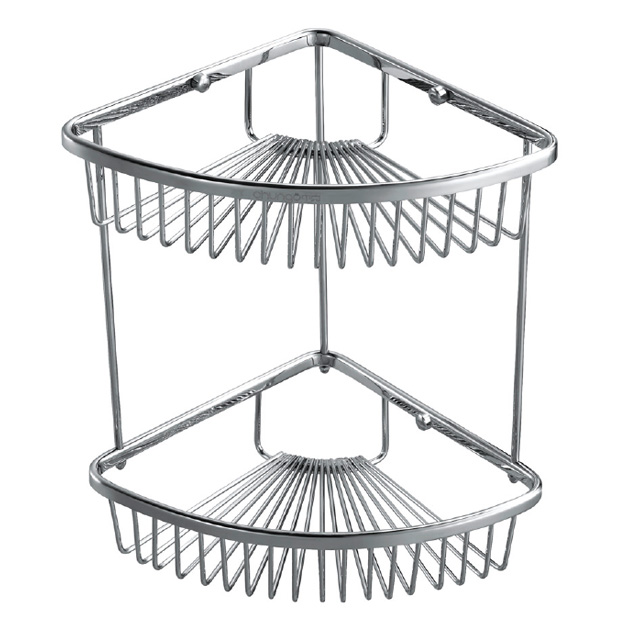 סבוניה רשת פינתית כפולה מעוגלת ניקל מבריק K610