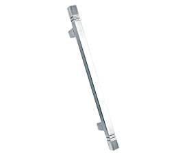 ידית משיכה מרובעת VR606 אלומיניום מוברש