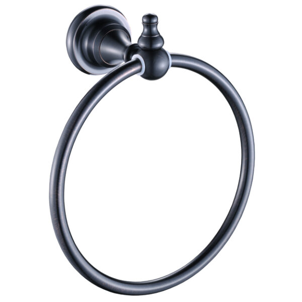 טבעת מגבת BLACK שחור - אבנר'ס קולקשיין בע"מ