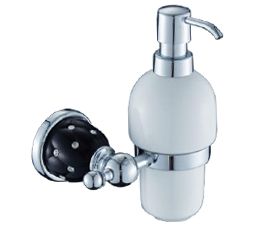 דיספנסר לסבון נוזלי ניקל שחור DIAMOND