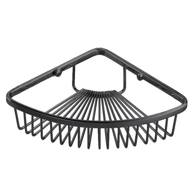 רשת פינתית למקלחת BLACK שחור K615-BL