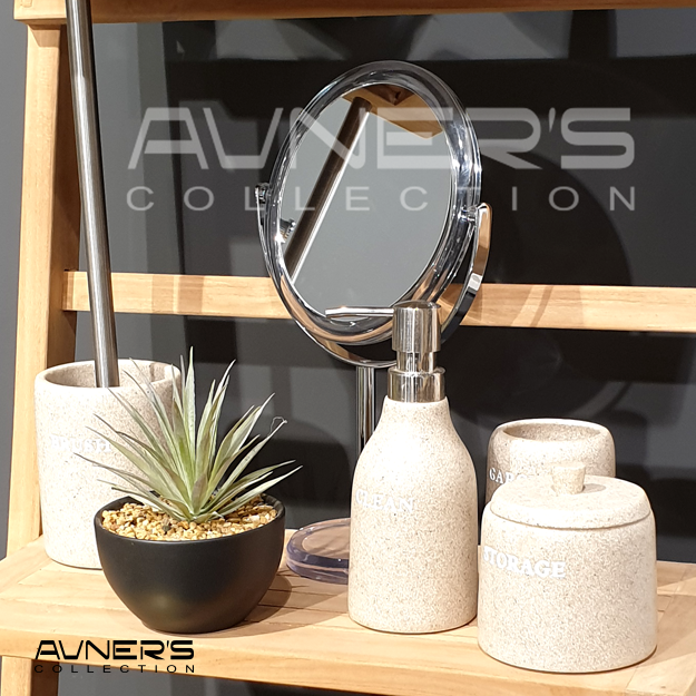 דיספנסר לסבון נוזלי דגם COUNTRY דמוי אבן