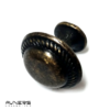 ידיות כפתור לארון דגם 3124 פליז עתיק - אבנר'ס קולקשיין בע"מ