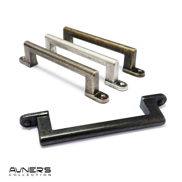 ידית מזוודה לריהוט דגם 9070 שחור עתיק