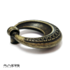 ידית טבעת מעוצבת דגם 3128 פליז עתיק - אבנר'ס קולקשיין בע"מ