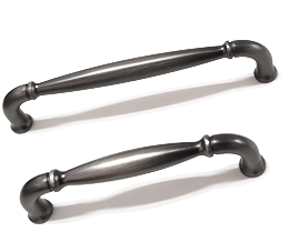 ידיות לארון מטבח דגם 7033 במידות פיוטר מושחר