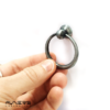 ידית כפתור טבעת לארון דגם 3110 כסף עתיק מושחר - אבנר'ס קולקשיין בע"מ