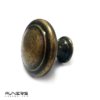 ידית כפתור עגול לארונות דגם K-7021 פליז עתיק - אבנר'ס קולקשיין בע"מ