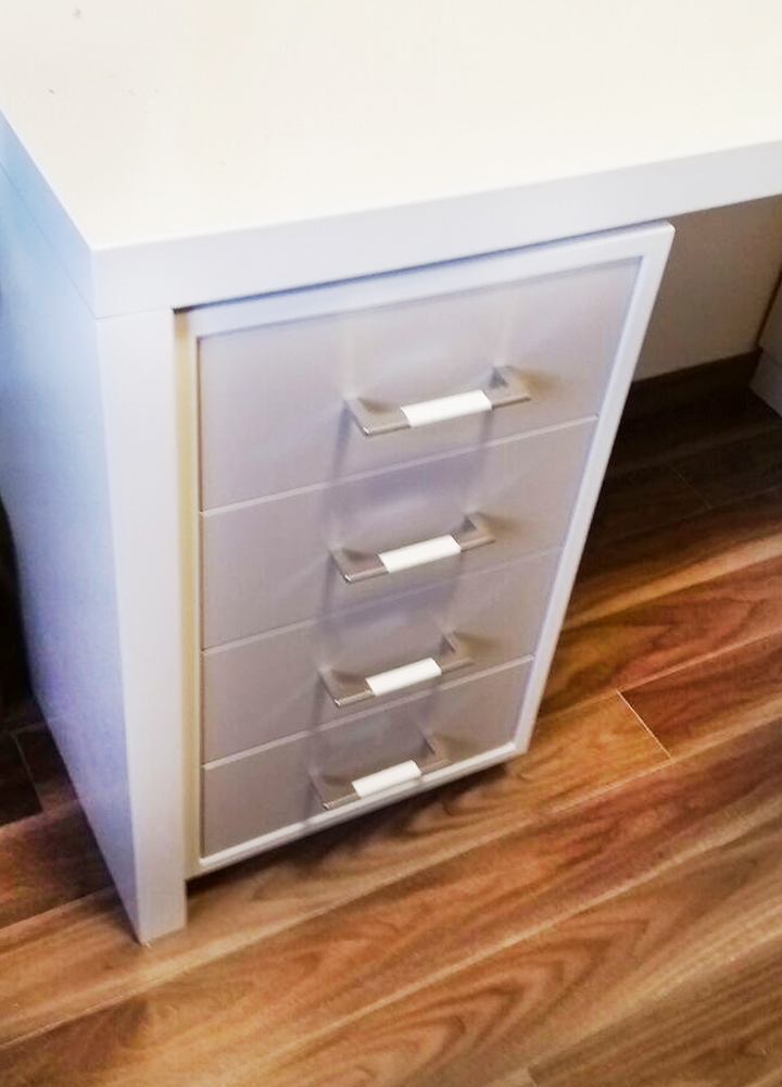 ידיות למטבח במידות ארוכות דגם R-9020 מבריק/לבן שבור