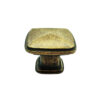 ידית כפתור מרובע דגם K-6028 פליז עתיק - אבנר'ס קולקשיין בע"מ