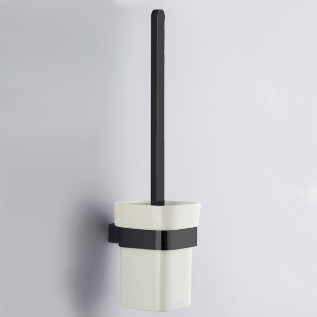 מברשת אסלה לקיר URBAN שחור מט