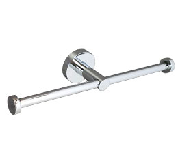 מחזיק נייר טואלט כפול לקיר דגם CLASS ניקל מבריק