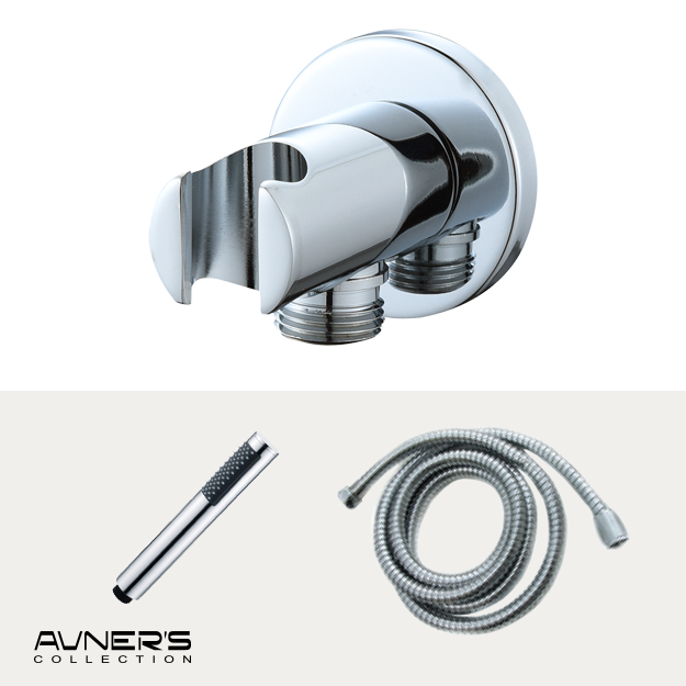 נקודת מים עם מחזיק מזלף