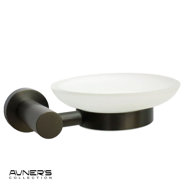 סבוניה לסבון מוצק תלויה ROUND גרפיט