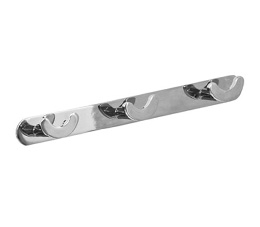 קולב שלישיה למגבות אמבטיה SL-866 ניקל מבריק