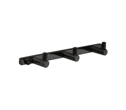 מתלה שחור למגבות