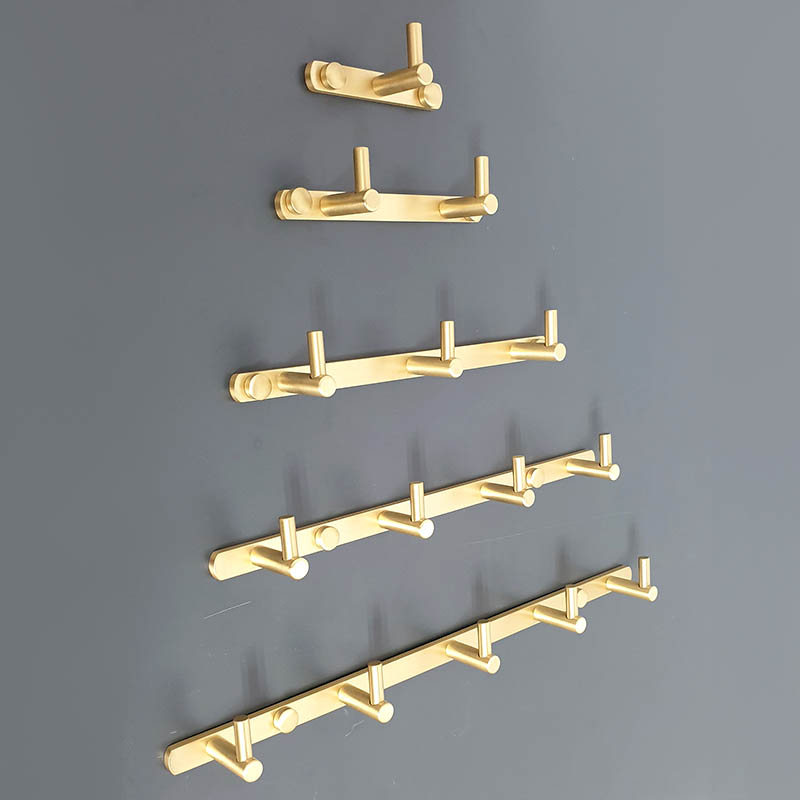 קולב למגבות טופ חמישיה דגם PYG-205-MG זהב מט