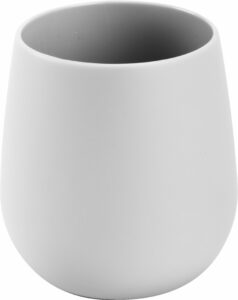 כוס למברשת שיניים לבנה