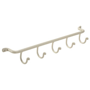 מתלה מגבות 5 ווים קרם קלאסי נפחות עבודת יד