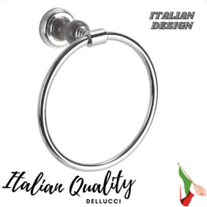 אביזרי אמבטיה מעוצבים סדרת ג'ולייט ניקל עם אפור איטלקית