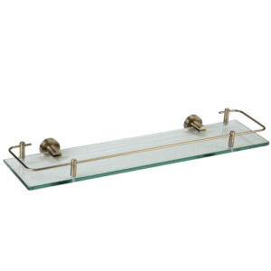 מדפי זכוכית לאמבטיה