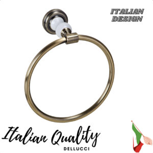 אביזרים לאמבטיה בגימור ברונזה