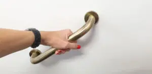 אביזרי בטיחות לאמבטיה למקלחת לשירותים לקשישים למבוגרים בגימור ברונזה מוברש