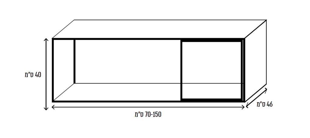 מידות לארונות אמבטיה לפי הזמנה אספקה מהירה ישירות לבית הלקוח