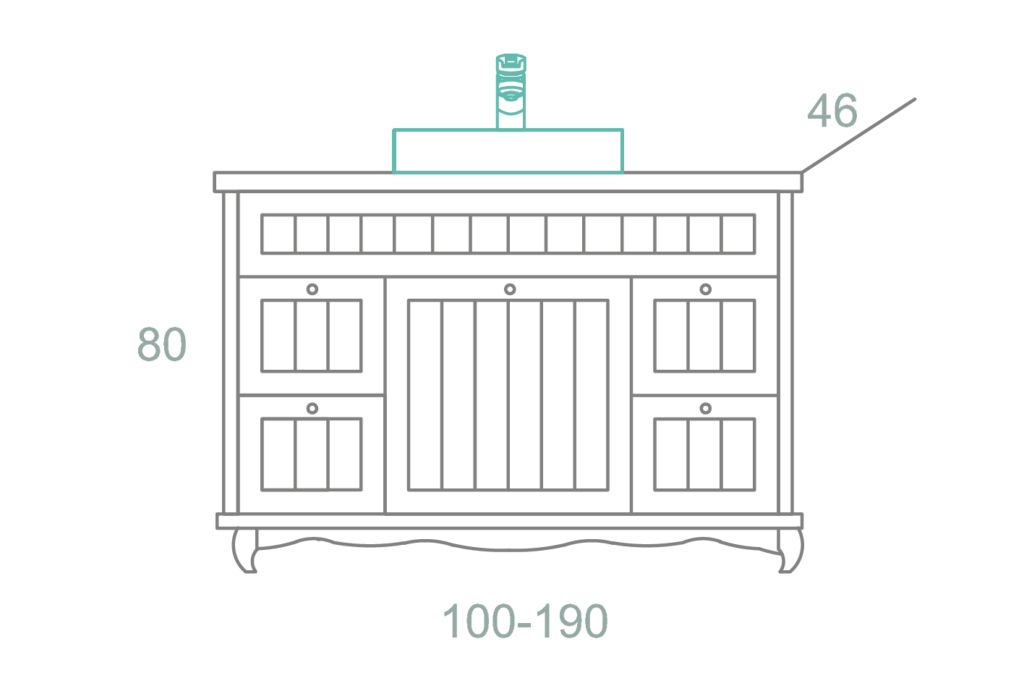 ארונות לאמבטיה בהזמנה לפי מידה