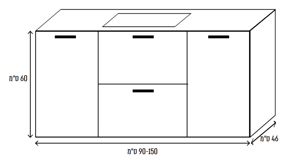 ארונות לאמבטיה בהזמנה לפי מידה