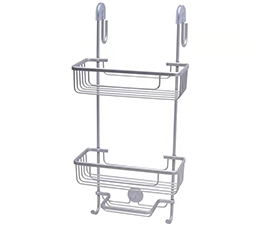 סבוניה כפולה תלויה על מקלחון