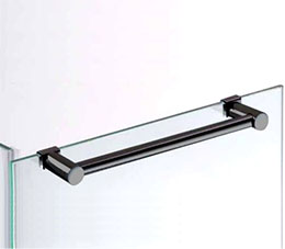 מוט מגבת שחור