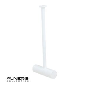 מחזיק נייר טואלט רזרבי לקיר STYLO לבן מט