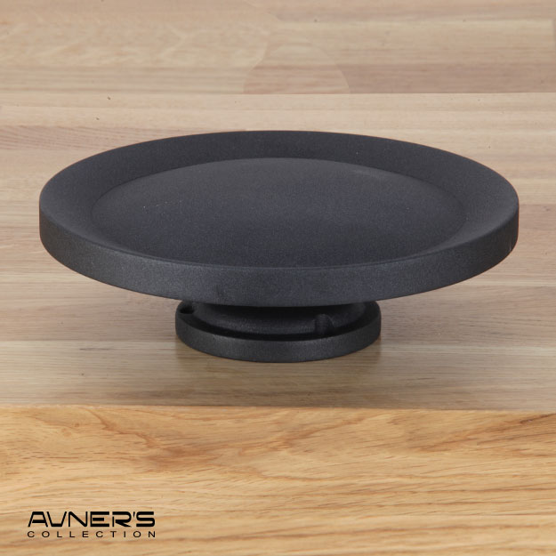 ידית קבועה שחורה לדלת כניסה