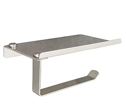 מתקן נייר טואלט עם מדף