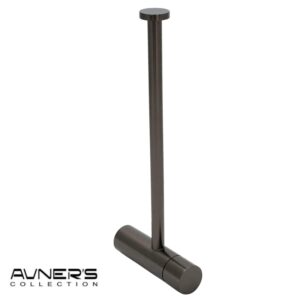 מחזיק נייר טואלט רזרבי לקיר STYLO גרפיט מט