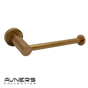 מחזיק נייר טואלט תלוי ROUND רוז גולד