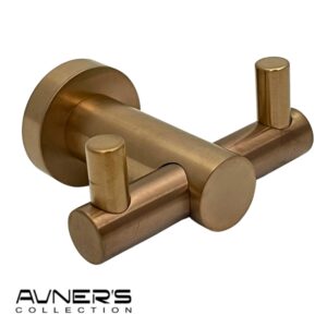 מתלה מגבות לאמבטיה ROUND רוז גולד