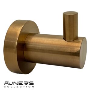 קולב מגבת לאמבטיה ROUND רוז גולד