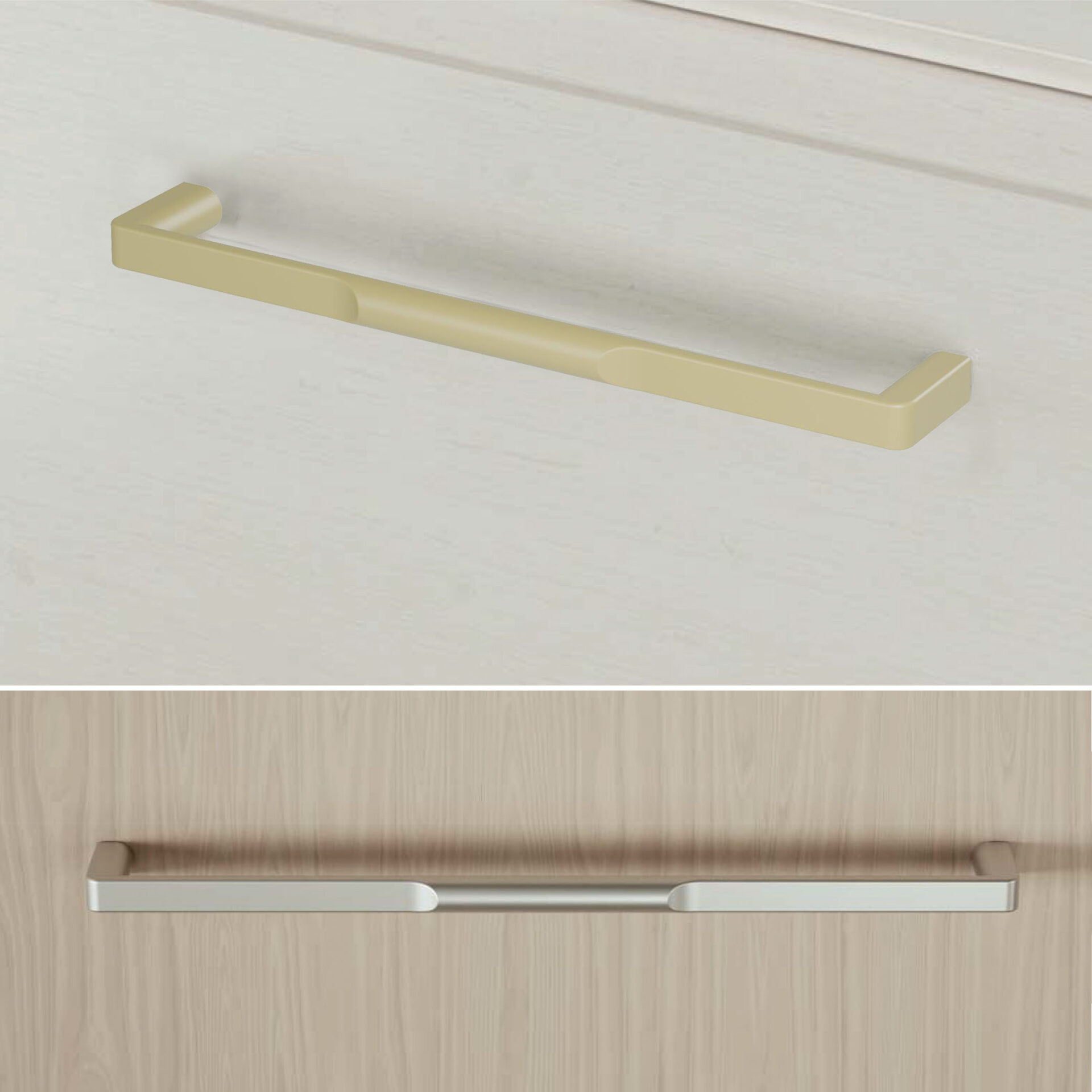 ידיות לארון צהוב