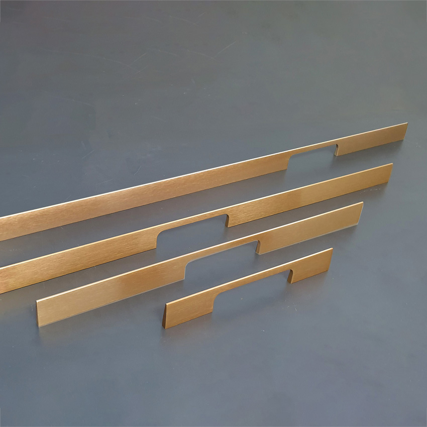 ידית 6061 פליז מוברש