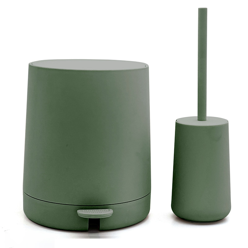 סט אביזרים פח ומברשת זית